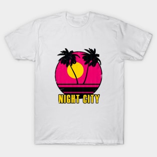 Night City Sunrise T-Shirt